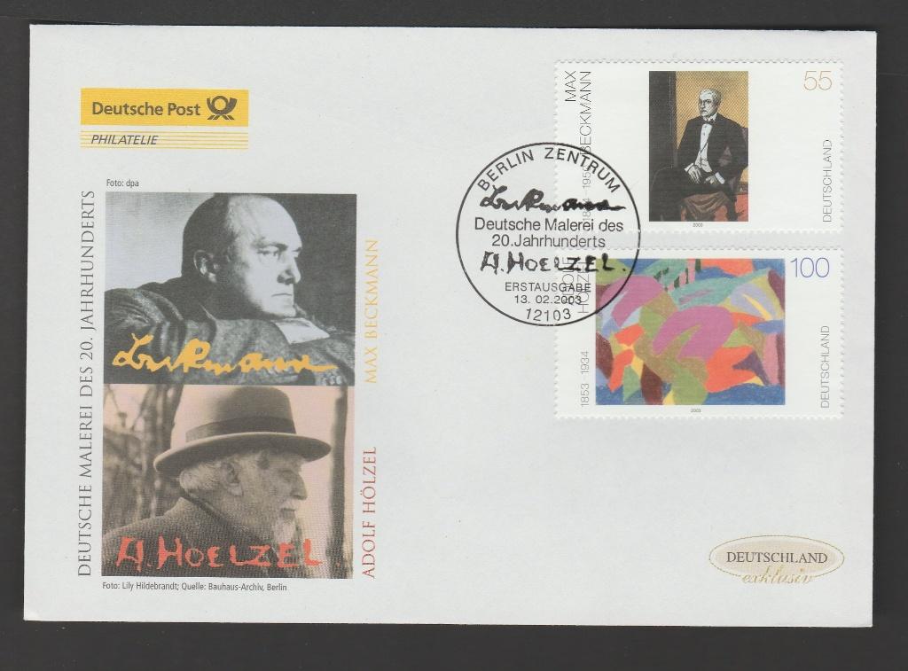 Duitsland - FDC Michelnr 2315--2316 - schilderijen 20e eeuw, Verzenden, 1990 tot heden, Postfris