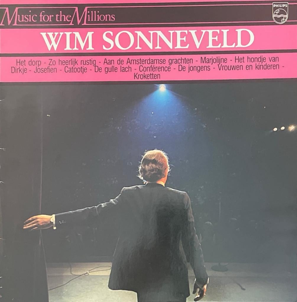 Wim Sonneveld - Wim Sonneveld, Cd's en Dvd's, Vinyl | Nederlandstalig, Ophalen of Verzenden, Zo goed als nieuw, 12 inch, Levenslied of Smartlap