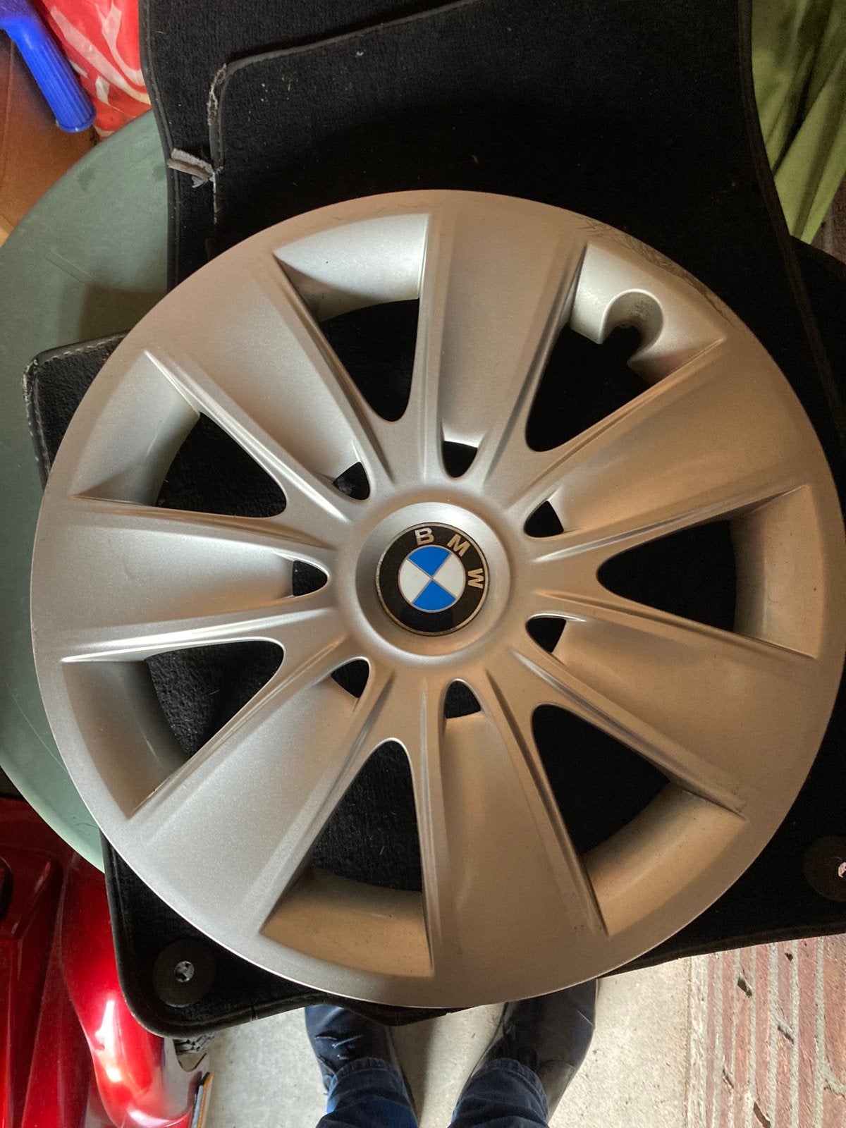 BMW wieldoppen 4 stuks.OPHALEN.Nieuw., Auto diversen, Wieldoppen, Ophalen, Zo goed als nieuw