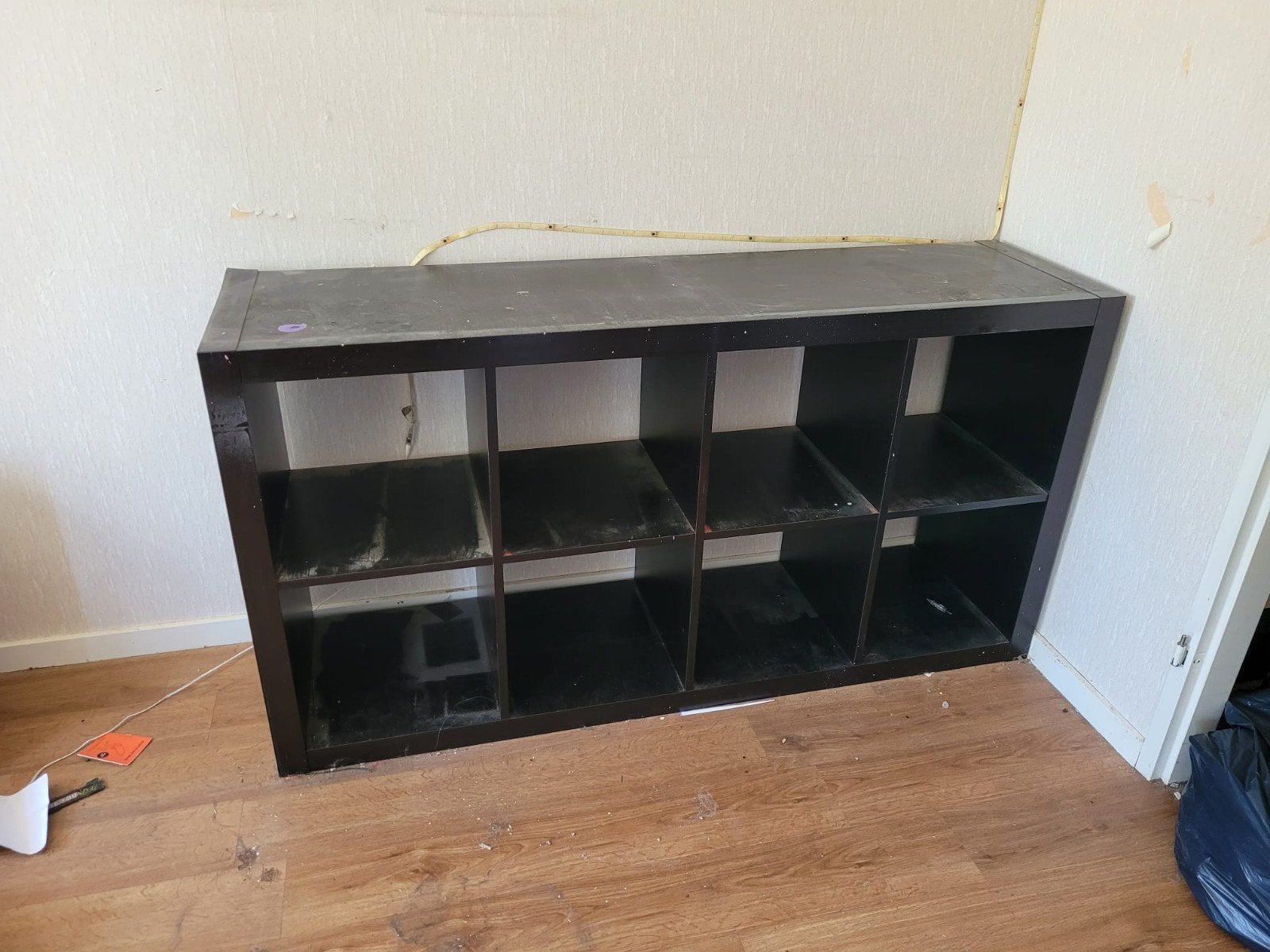 IKEA Kallax kast 4x2 vakken, Met plank(en), Gebruikt, 100 tot 150 cm, Ophalen of Verzenden