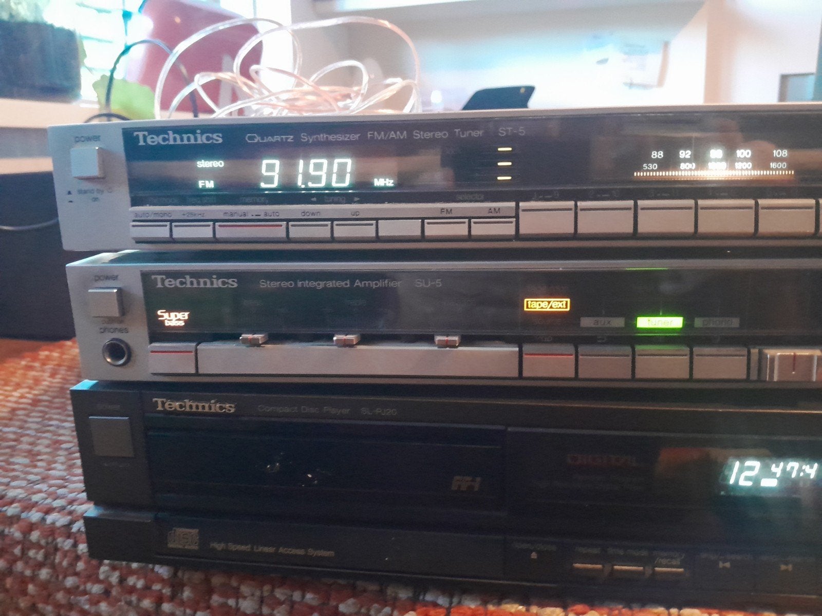 Vintage Technics set, Ophalen