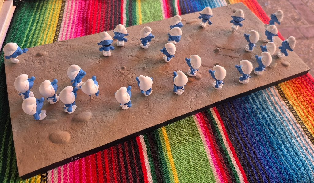 Fariboles Smurfen SOCLE Schtroumpf, Verzamelen, Ophalen of Verzenden, Nieuw, Fantasy