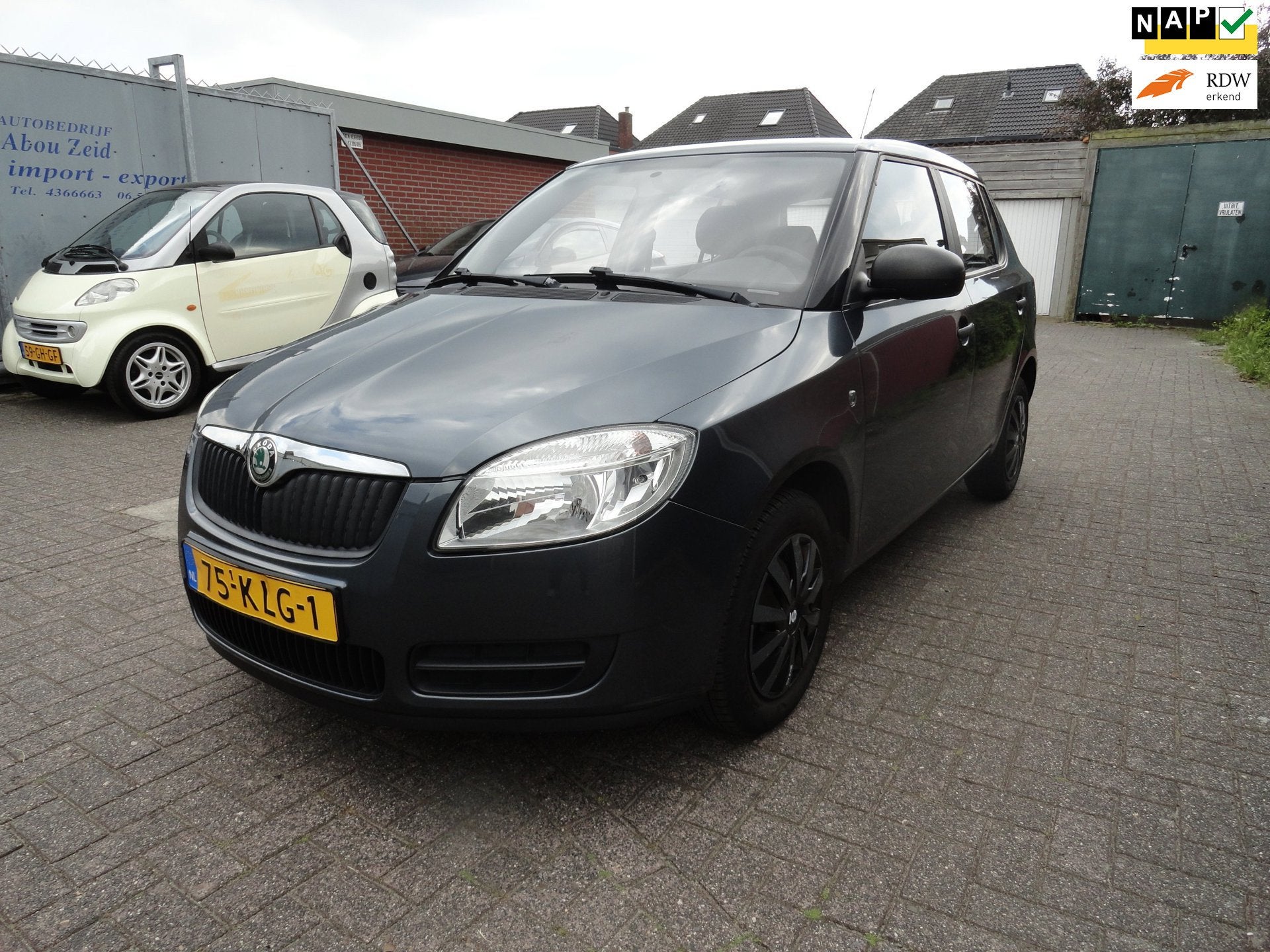 Skoda Fabia 1.2 Drive (KM 198260 NAP AIRCO), Auto's, Voorwielaandrijving, 60 pk, 1198 cc, Origineel Nederlands
