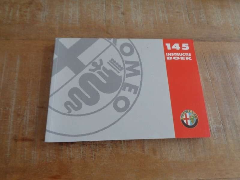 Alfa Romeo 145 - Handleiding - Instructieboek - Nederlands, Verzenden