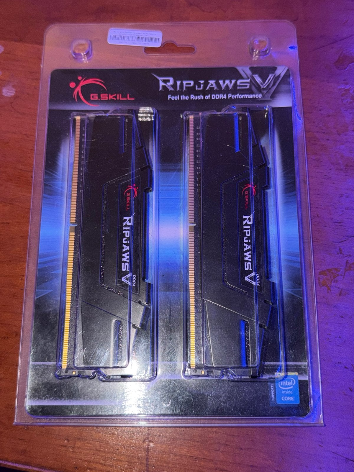 G Skill Ripjaws V 2x 8gb 3200mhz DDR4, Computers en Software, RAM geheugen, Ophalen, DDR4, Zo goed als nieuw, Desktop