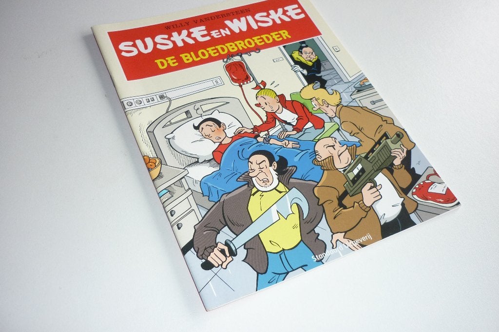 Suske en Wiske: de Bloedbroeder (Sanquin), Eén stripboek, Ophalen of Verzenden, Zo goed als nieuw