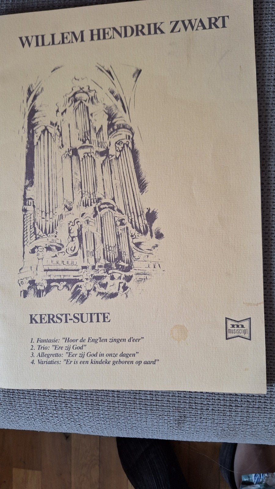 Willem Hendrik Zwart - Kerstsuite (Orgel/Piano), Muziek en Instrumenten, Bladmuziek, Ophalen