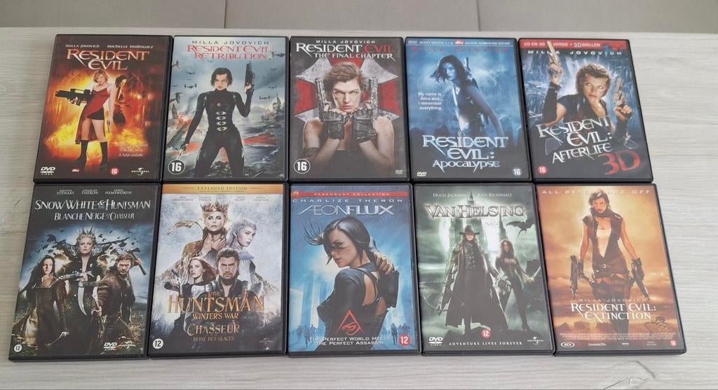 Dvd collectie horror thriller speelfilms boxen in een set, Vanaf 16 jaar, Ophalen of Verzenden, Zo goed als nieuw, Horror