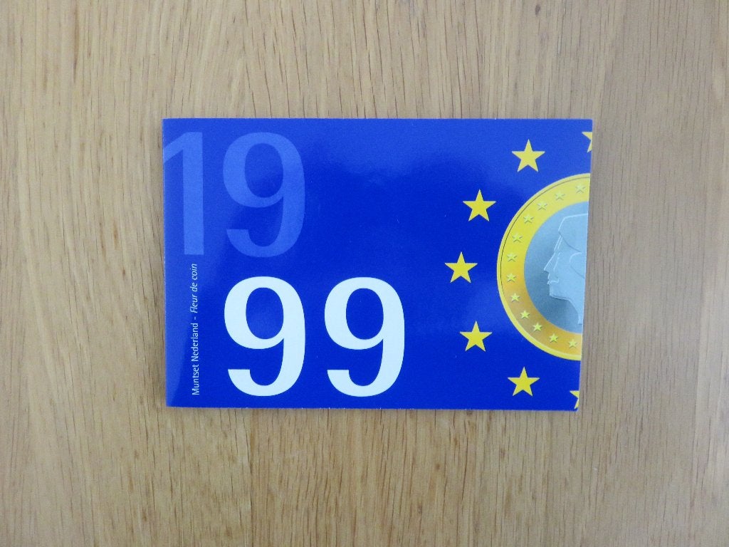 Nederland 1999 fdc jaarset munten - euro introductie, Ophalen of Verzenden, Koningin Beatrix, Euro's, Setje