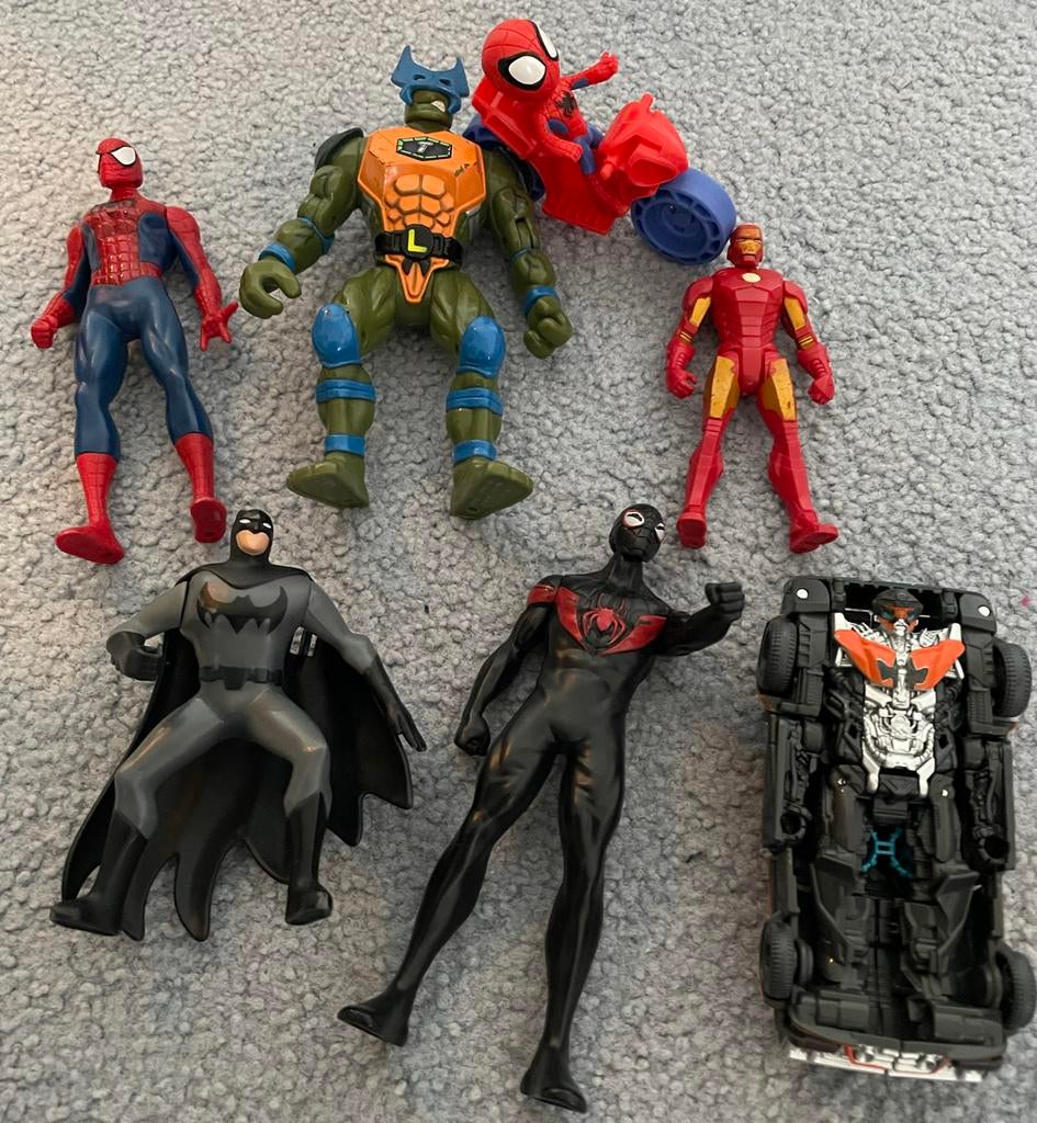 Avengers superhelden poppetjes, Ophalen of Verzenden, Gebruikt