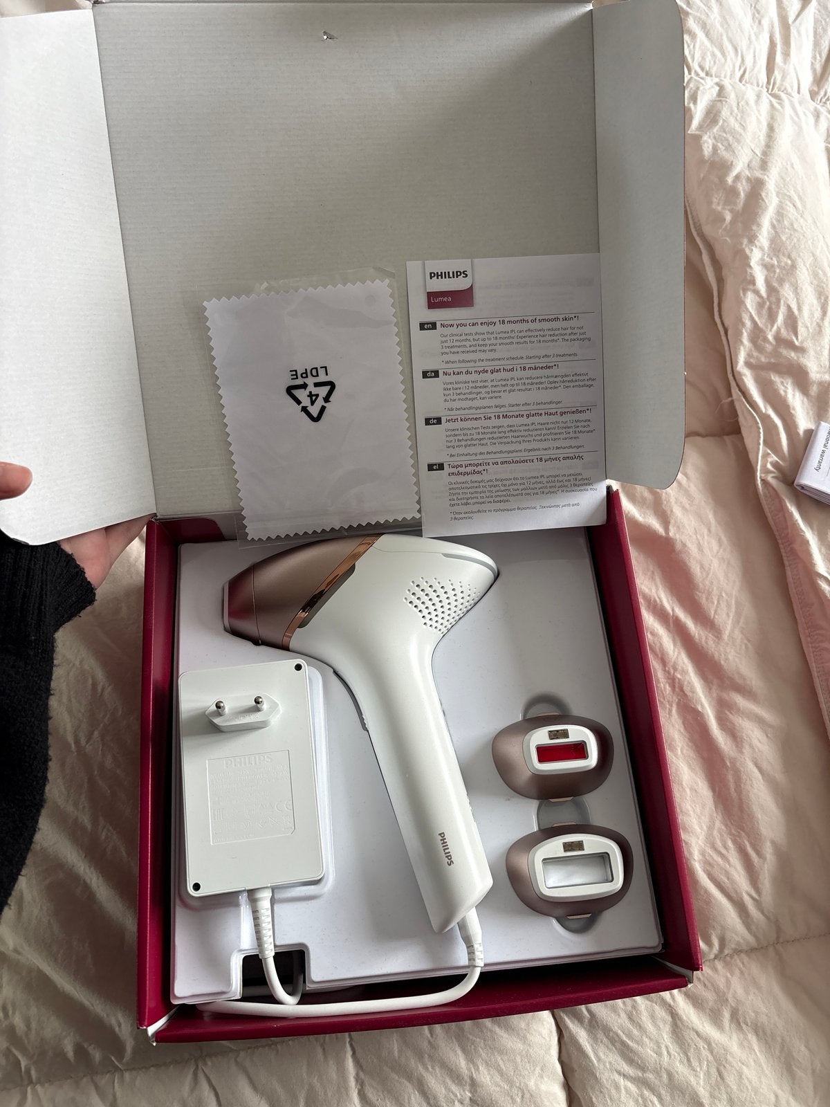 Philips laser apparaat - Zo goed als nieuw, Ophalen, Zo goed als nieuw, Scheren en Epileren
