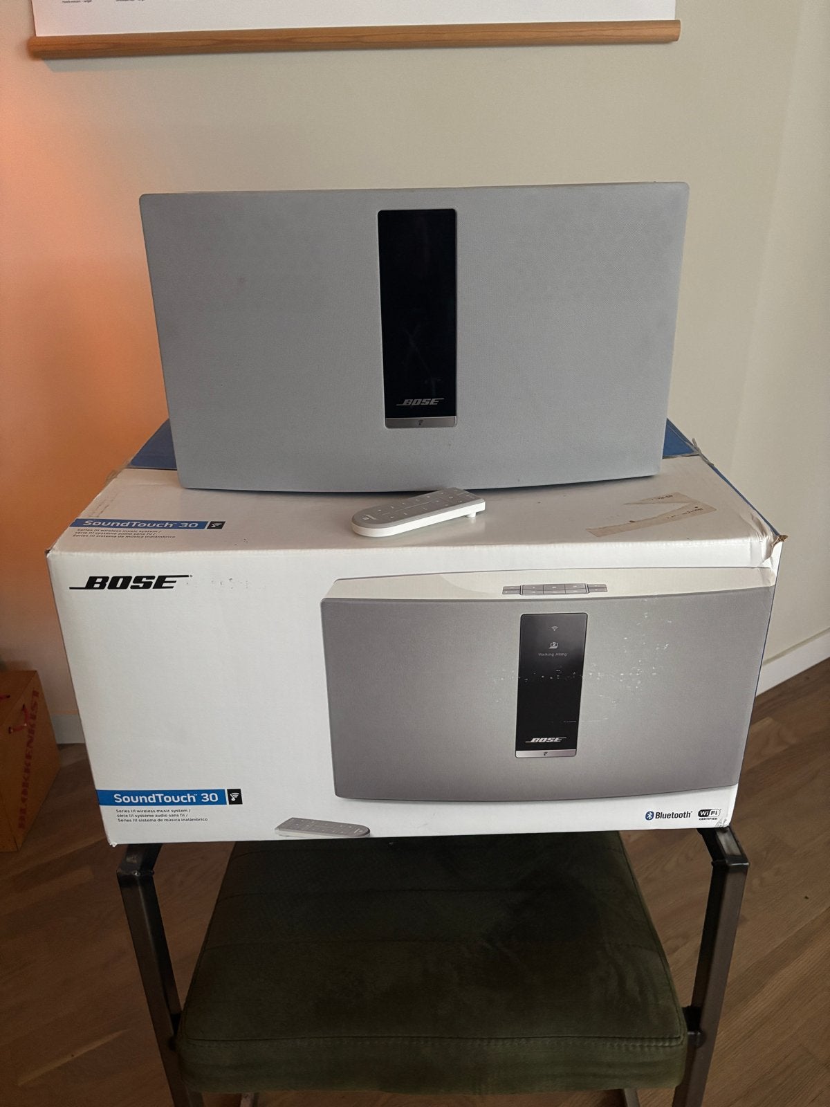 Bose SoundTouch 30 Series III draadloos muzieksysteem, 150 watt of meer, Slimme speaker, Ophalen of Verzenden, Zo goed als nieuw