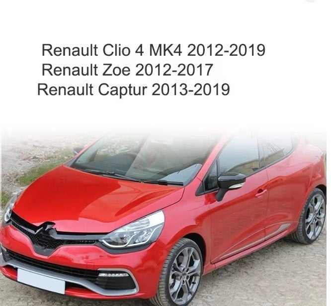 Spiegelkappen Renault Clio 4 MK4 Captur Zoe Glans Zwart, Verzenden, Automotive Parts, A.parts@hotmail.nl, Trasmolenlaan 12 3447 GZ Woerden