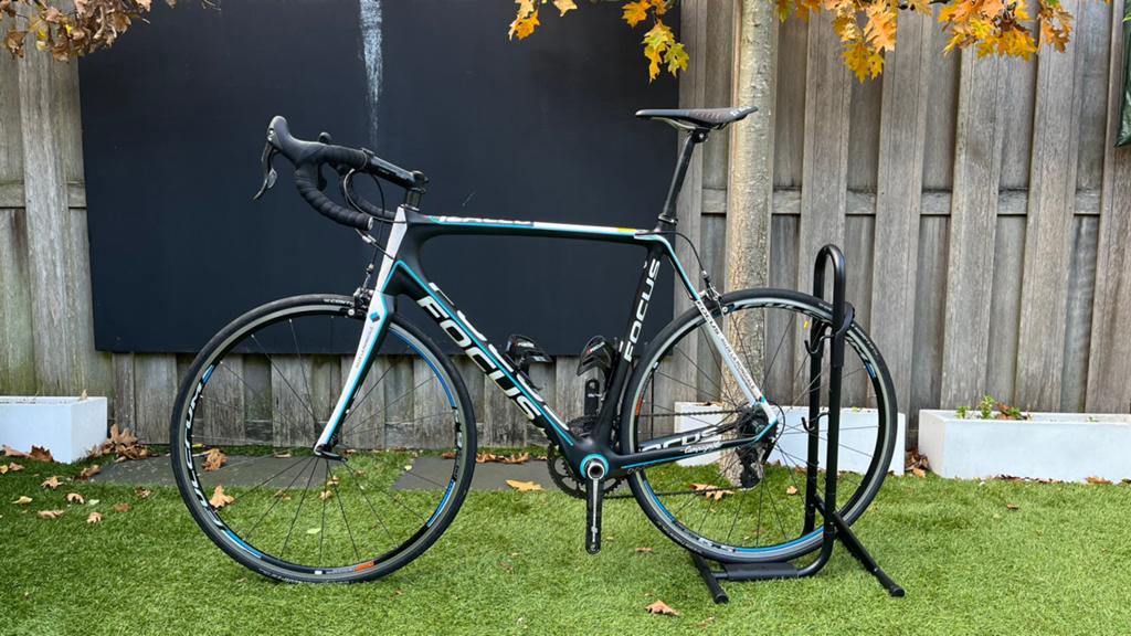 Racefiets Focus Izalco Team Replica AG2R - full carbon 61cm, Fietsen en Brommers, Fietsen | Racefietsen, 28 inch, Carbon, Zo goed als nieuw