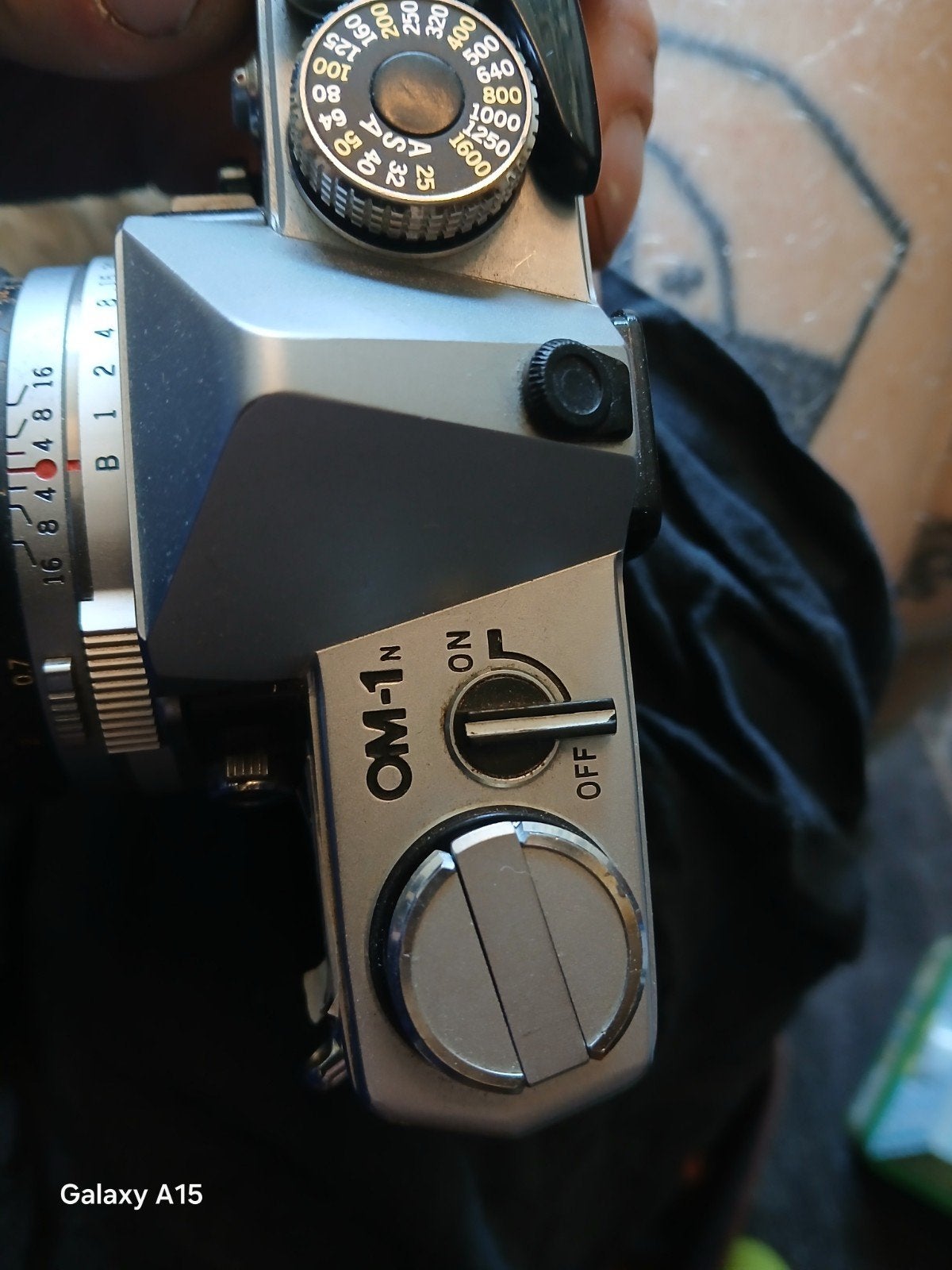 Olympus OM-1N camera met F.Zuiko 50mm f/1.8 lens, Ophalen of Verzenden