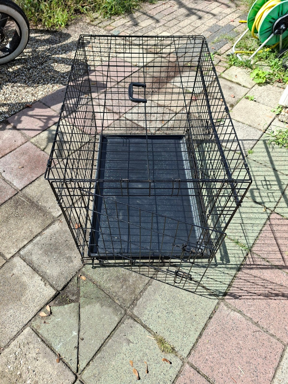 ijzeren honden bensch te koop, Dieren en Toebehoren, Hondenbenches, Ophalen