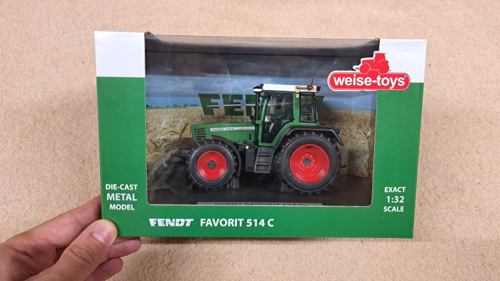 Weise-Toys Fendt Favorit 514 C, Ophalen of Verzenden, Nieuw, Tractor of Landbouw, Overige merken