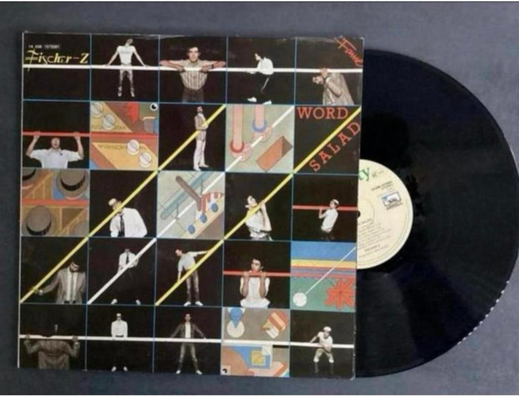 Fischer-Z - Word Salad LP, Ophalen of Verzenden, 12 inch