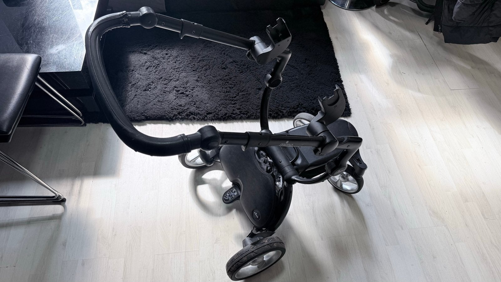 Mima Xari kinderwagen met autostoel en reiswieg, Ophalen of Verzenden, Gebruikt, Overige merken