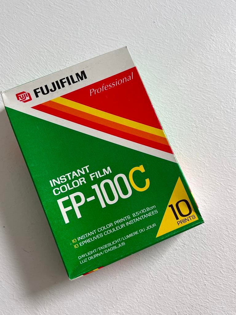 Fujifilm FP-100C Instant Kleurenfilm - Nieuw in Doos, Ophalen of Verzenden, Nieuw, Polaroid, Fuji