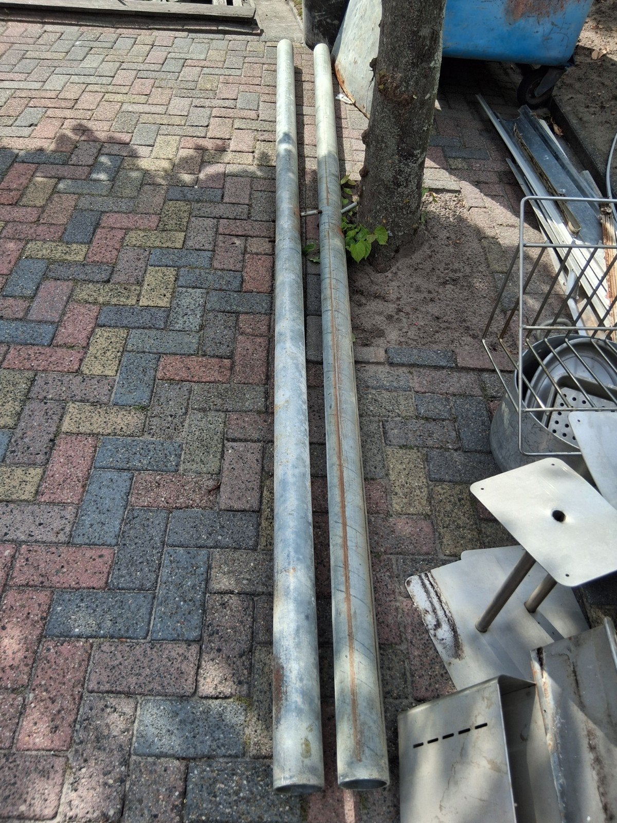 stalen buizen, Doe-het-zelf en Verbouw, Metalen, Ophalen