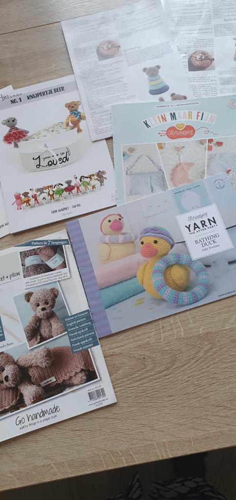 Diverse kinderpatronen om te haken, Ophalen of Verzenden, Haken, Patroon of Boek