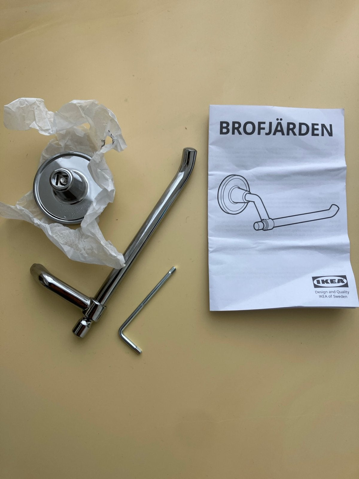 IKEA BROFJÄRDEN Toiletrolhouder - Nieuw in verpakking, Ophalen of Verzenden, Nieuw
