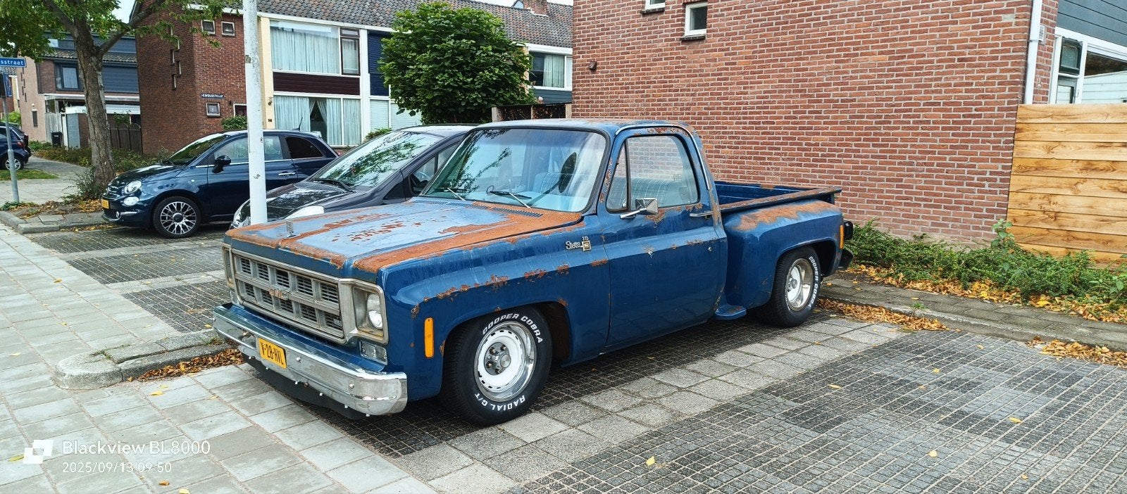 Gmc c15 stepside 1978 (Chevrolet c10), Automaat, Achterwielaandrijving, 8 cilinders, Blauw