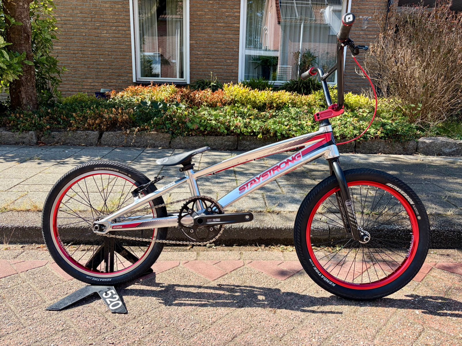 StayStrong BMX Pro XXL, Fietsen en Brommers, Fietsen | Crossfietsen en BMX, Ophalen, Gebruikt, Velgrem, V-brakes