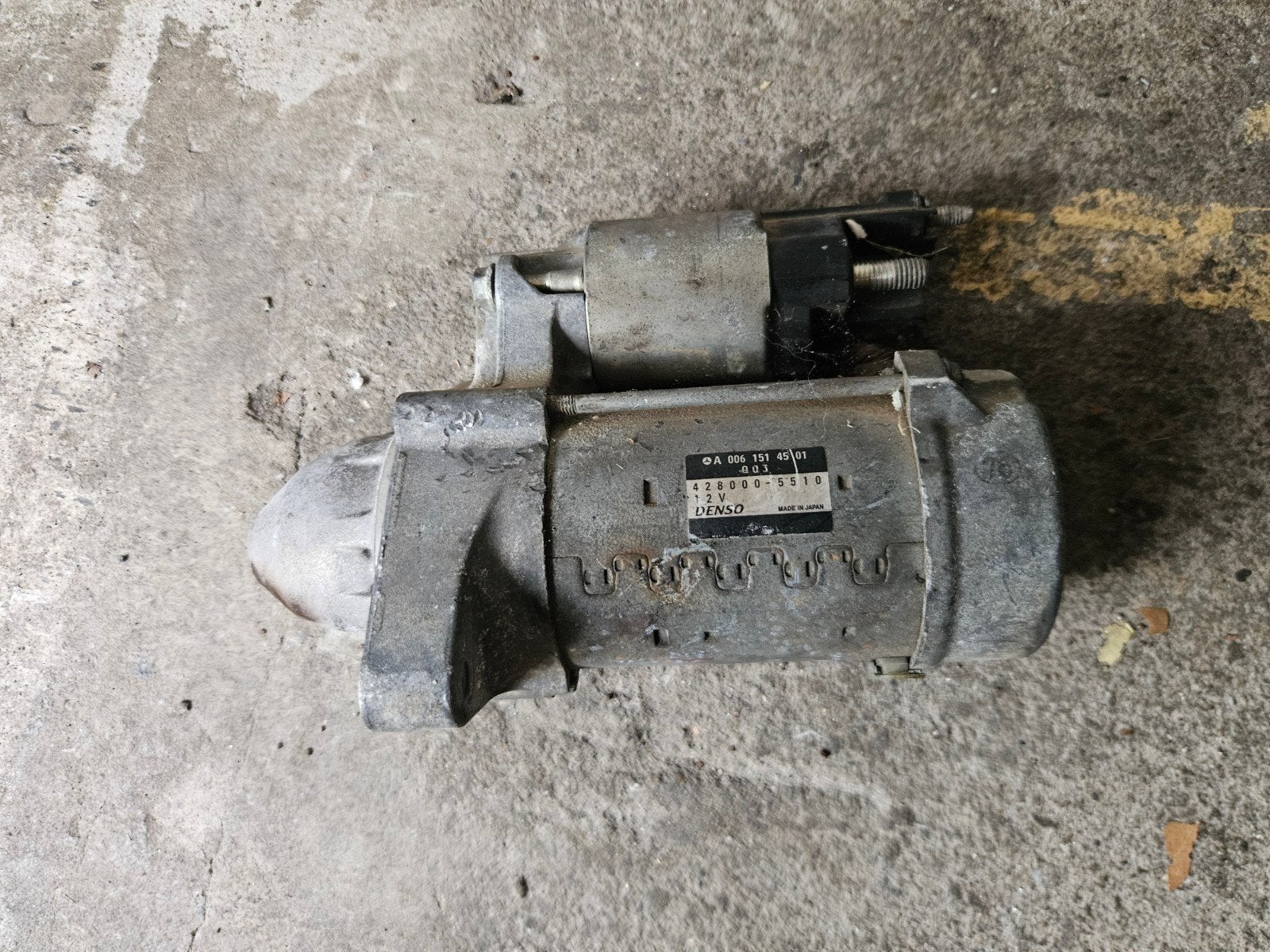 Startmotor Mercedes-Benz A 006 151 45 01 Denso, Ophalen of Verzenden, Gebruikt, Mercedes-Benz