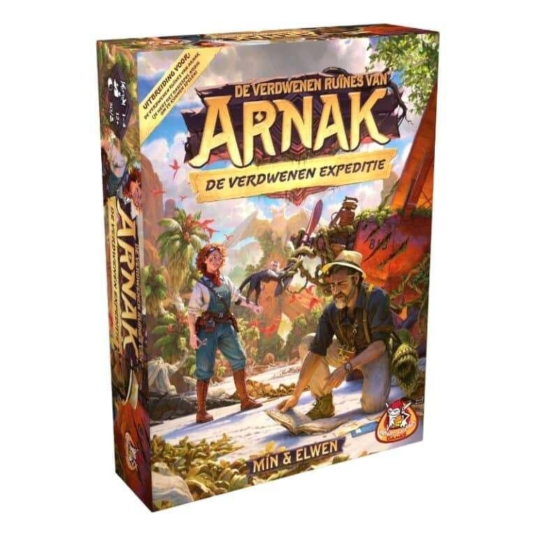 De Verdwenen Ruïnes van Arnak: De Verdwenen Expeditie Nieuw, Hobby en Vrije tijd, Gezelschapsspellen | Bordspellen, White Goblin Games