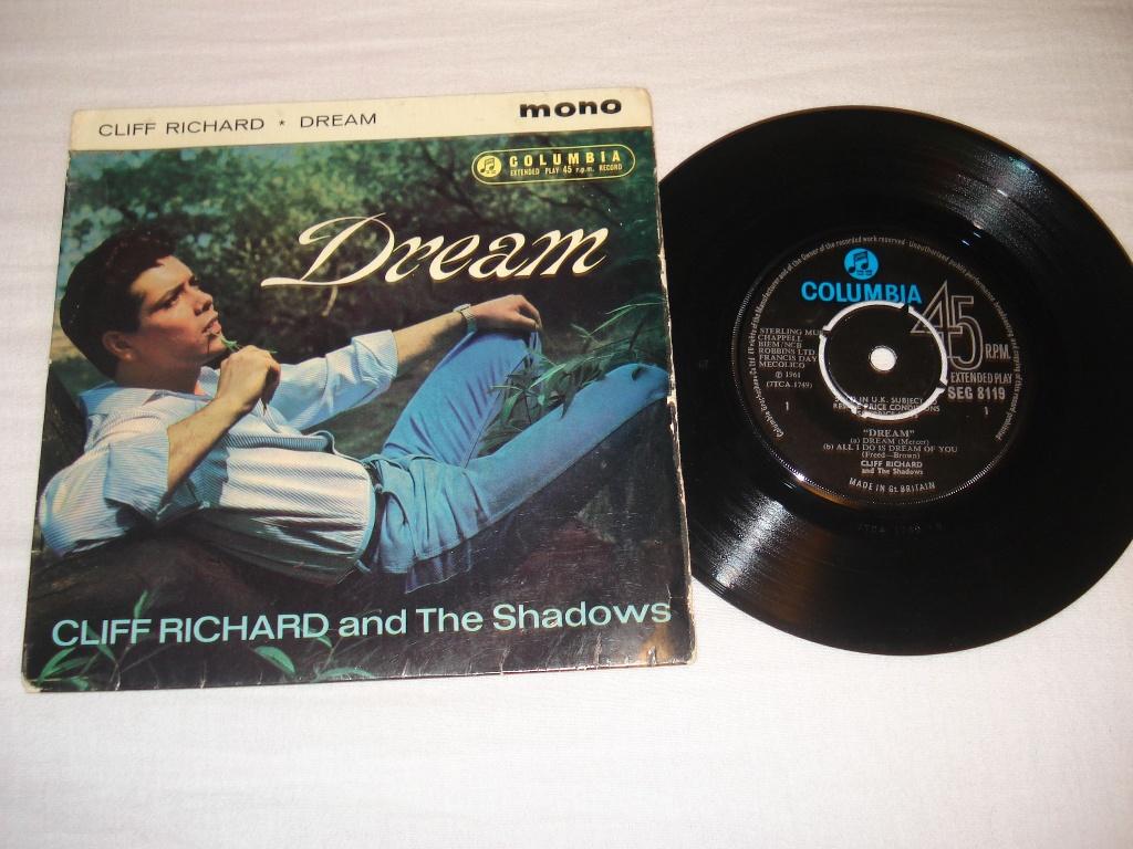 Cliff Richard   EP  Dream       Orgineel, Fotohoes, Ophalen of Verzenden, Zo goed als nieuw, Pop
