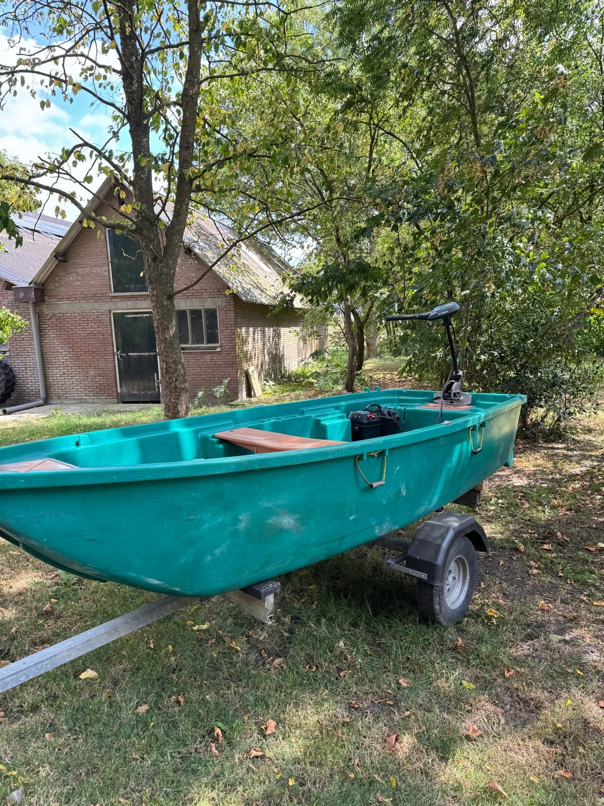 Fun Yak 350 Visboot met Yamaha E-Drive M20, Ophalen, Kunststof, Gebruikt, Visboot