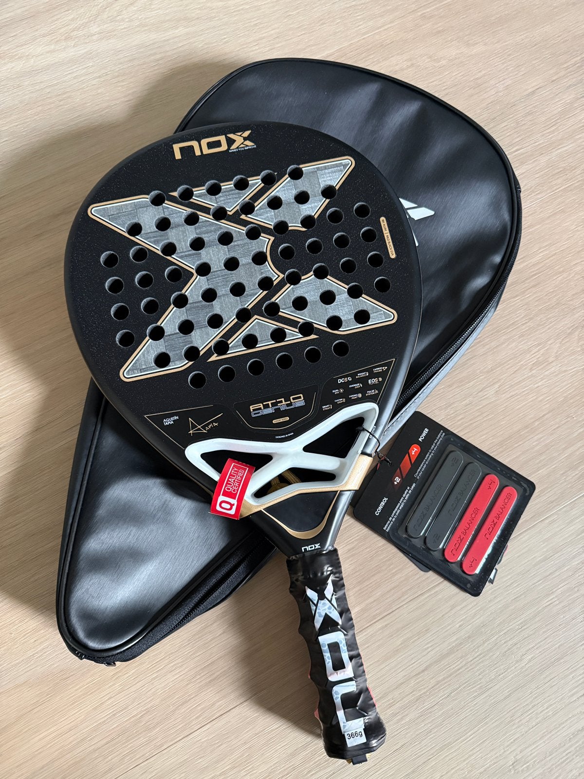 NOX AT10 Luxury Genius 18K Alum 2026, Ophalen of Verzenden, Nieuw, Padelracket
