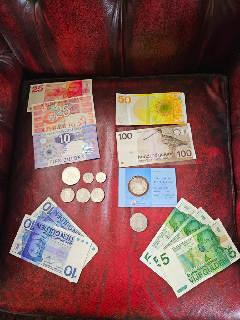 Nederlands geld plus zilveren guldens rijksdaalders tientjes, Postzegels en Munten, Munten en Bankbiljetten | Verzamelingen, Ophalen of Verzenden
