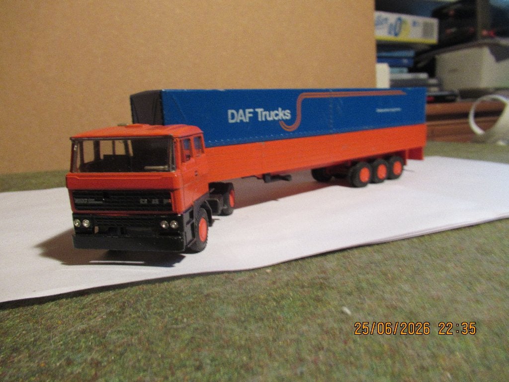 Lion toy DAF 2800, Ophalen of Verzenden, Gebruikt, Bus of Vrachtwagen, Lion Toys