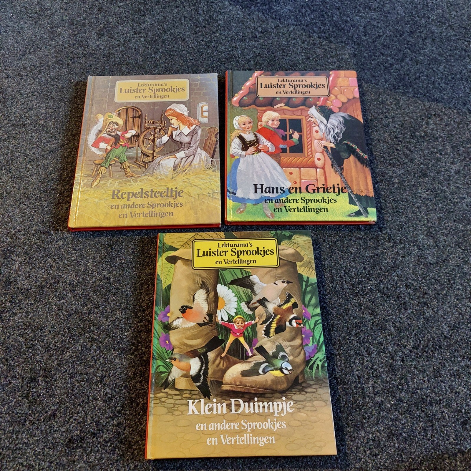 Lekturama's Luister Sprookjes en Vertellingen (3 boeken), Boeken, Ophalen of Verzenden, Gelezen, Diverse auteurs