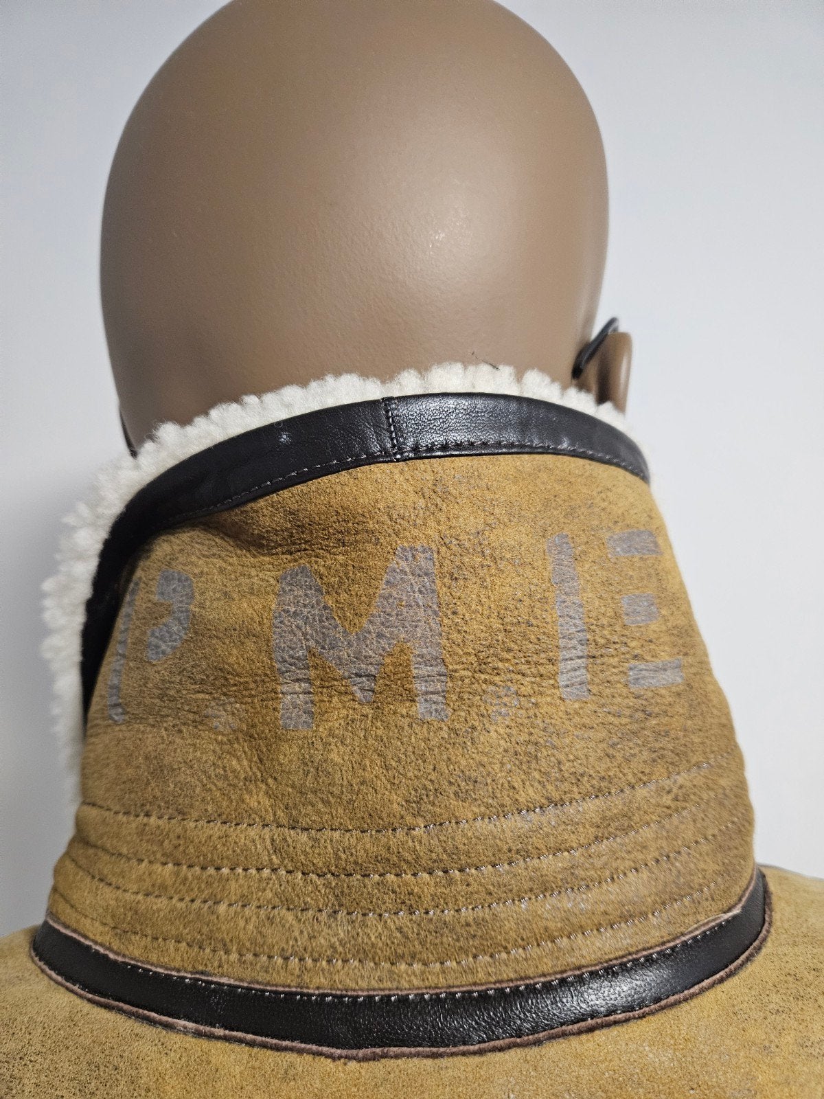 PME Legend prachtige sheep skin leren lammycoat jas (M), Overige kleuren, Maat 48/50 (M), ., Ophalen of Verzenden