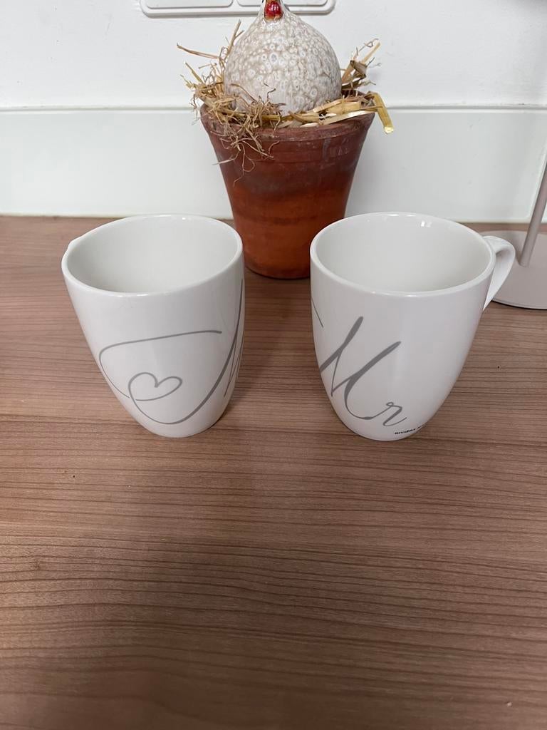 Mokkenset Mr en Mrs Rivièra Maison, Huis en Inrichting, Keuken | Servies, Ophalen of Verzenden, Zo goed als nieuw, Overige stijlen