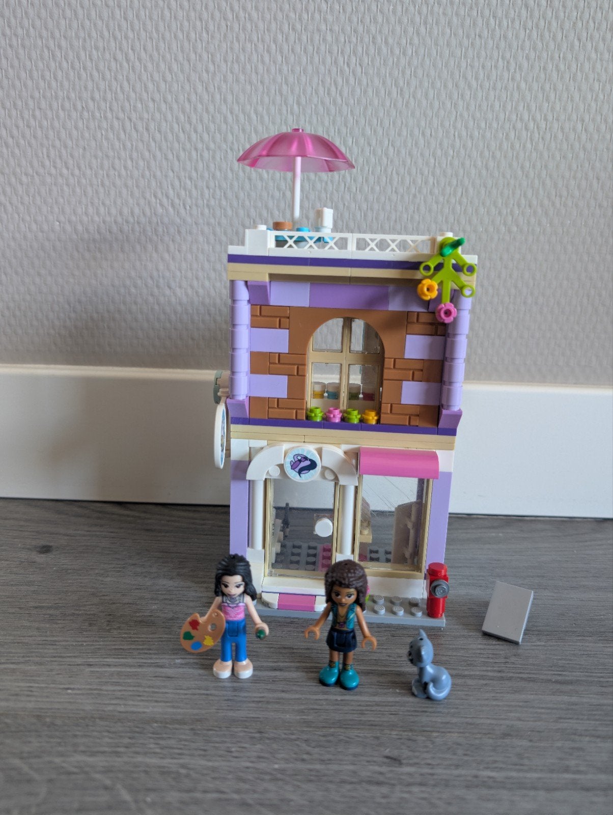 Lego Friends kunstatelier, Kinderen en Baby's, Speelgoed | Poppenhuizen, Ophalen of Verzenden, Zo goed als nieuw, Toebehoren