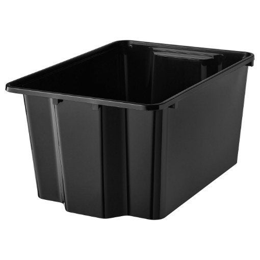 32 bakken van Ikea, Huis en Inrichting, Woonaccessoires | Overige, Ophalen, Zwart, Kunststof