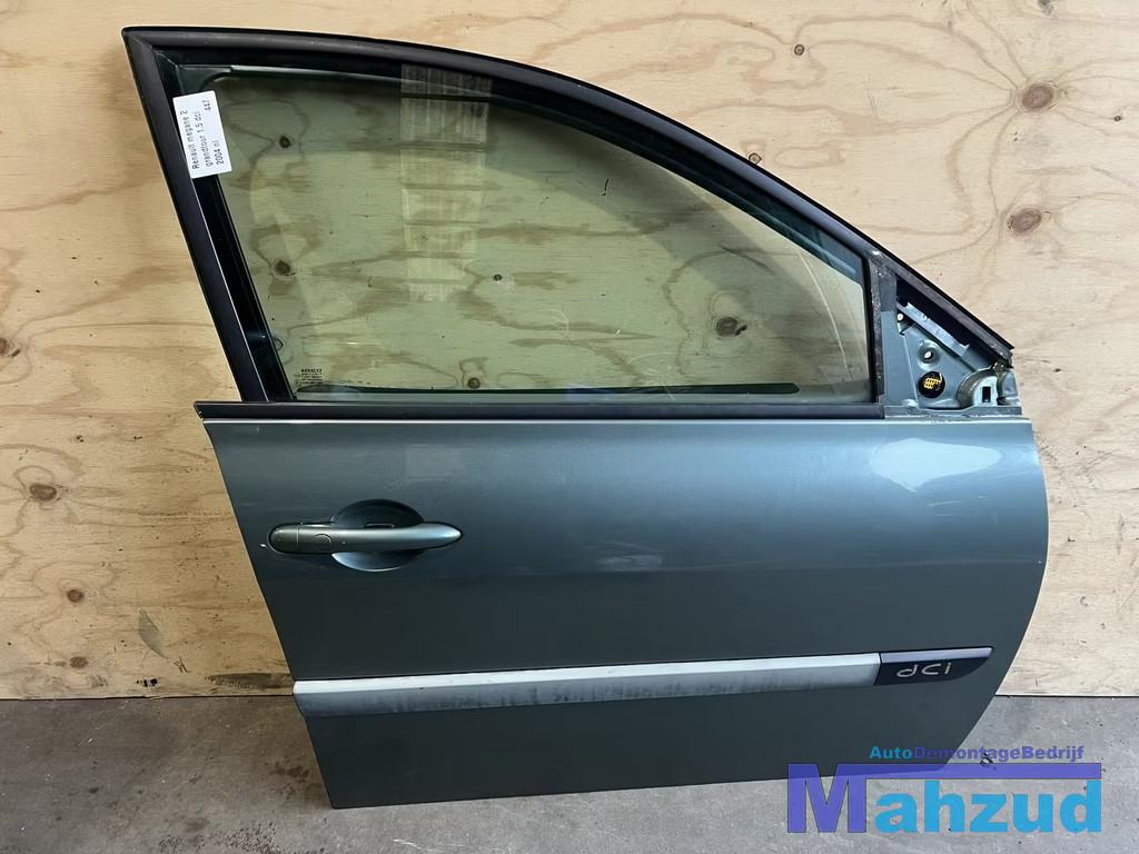 RENAULT MEGANE 2 groen TED97 rechts voor deur portier 2001-2, Renault Group, Gebruikt, Contact.group@renault.com, Ophalen of Verzenden
