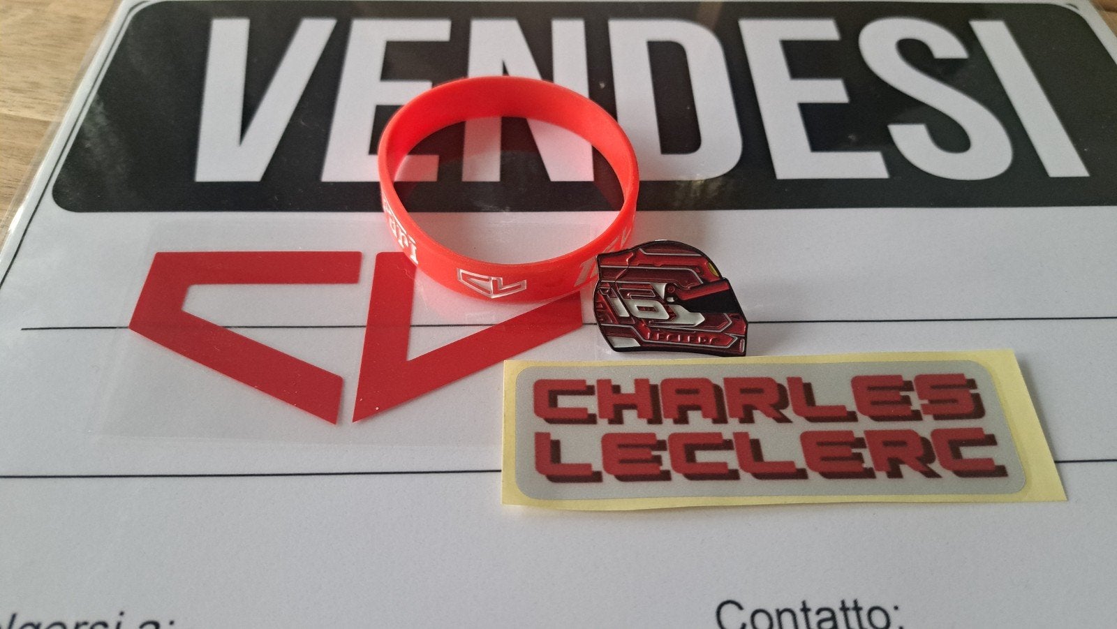 Charles Leclerc merchandising. Set., Ophalen of Verzenden