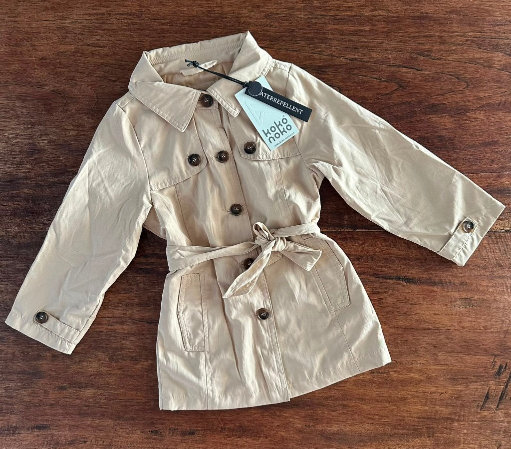 33. Nieuwe Trench Coat Jas Koko Noko Maat 98, Meisje, Nieuw, Ophalen of Verzenden, Koko Noko