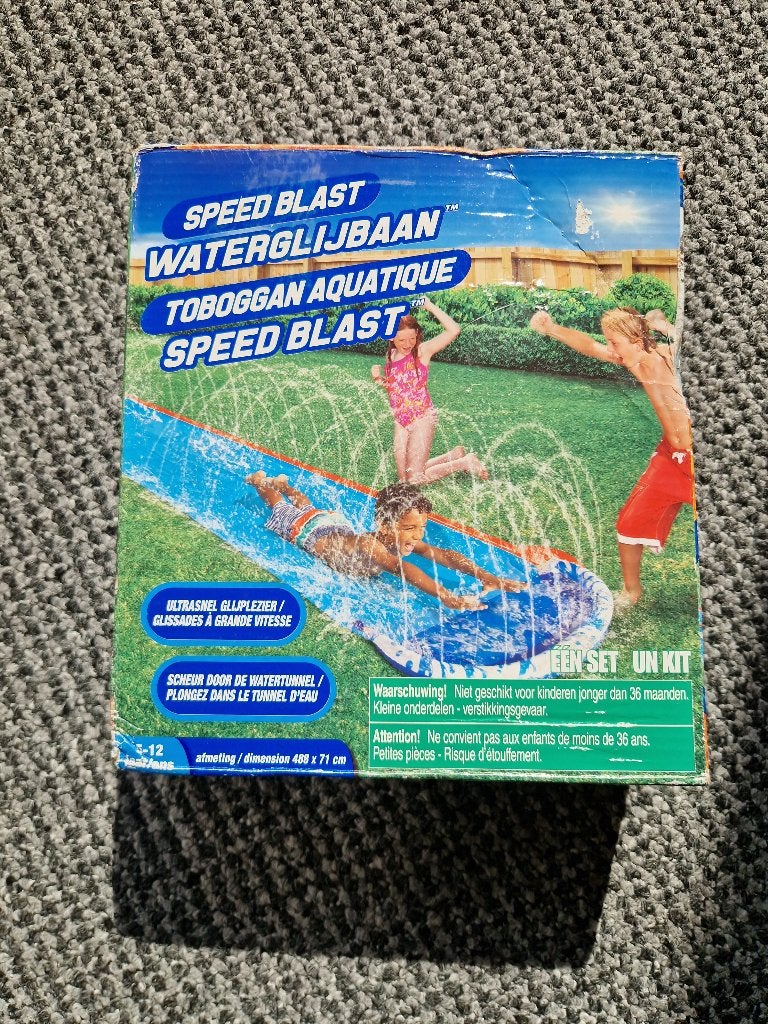 Speed Blast Waterglijbaan - Ultiem Zomerplezier van 5 - 12j, Minder dan 80 cm, Overige typen, Nieuw, Ophalen of Verzenden