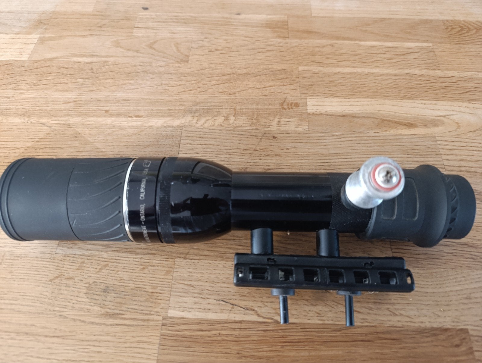 Omgebouwde richtkijker/spotting scope met montagerail, Ophalen of Verzenden