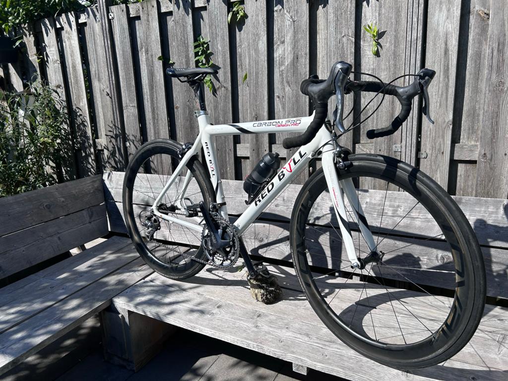 Red Bull Carbon Racefiets Shimano Ultegra 10 speed, Gebruikt, Carbon, Meer dan 20 versnellingen, 53 tot 57 cm