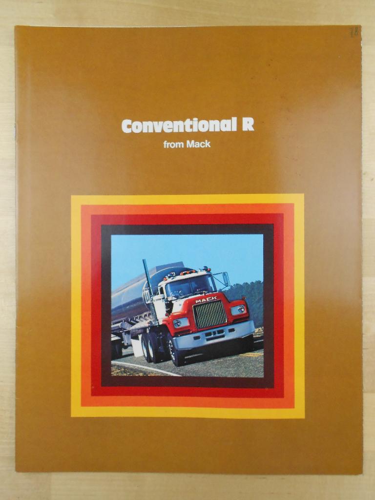 Mack R Torpedo Brochure 1978 R487 R492 R686 R797 R754, Mack, Ophalen of Verzenden, Zo goed als nieuw, Overige merken