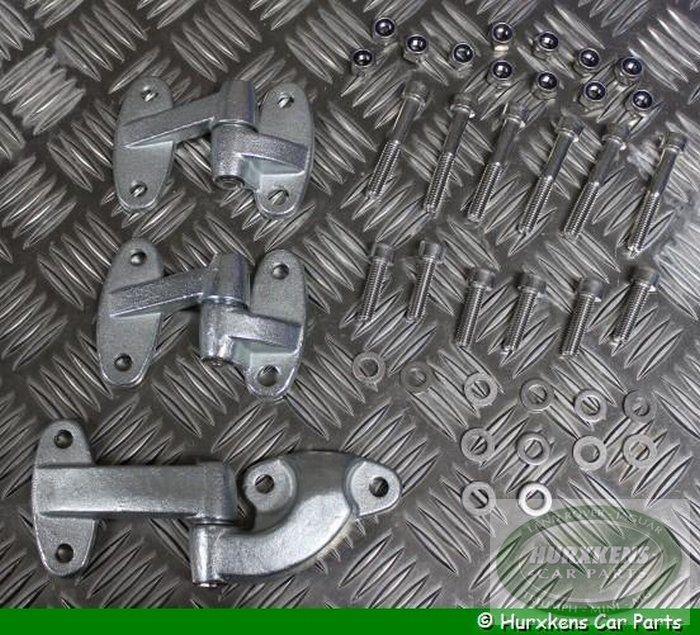 Set schanieren en bevestigingsmatriaal achterdeur Land Rover, Auto-onderdelen, Carrosserie en Plaatwerk, Nieuw, Ophalen of Verzenden