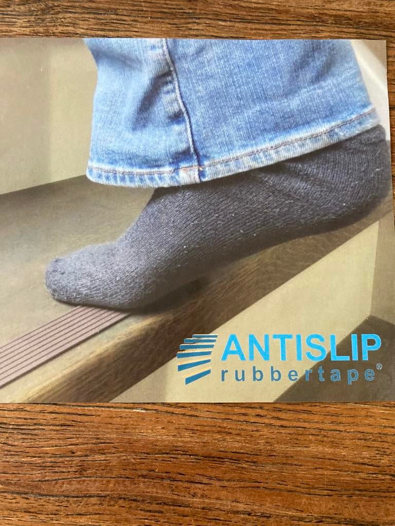 Antislip rubbertape voor trap, Overige materialen, Overige typen, Nieuw, Ophalen of Verzenden